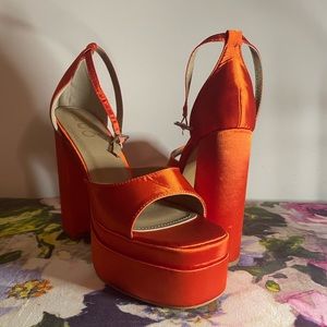 Ego Platform Peep-toe Heel